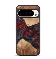 Pixel 9 Wood Phone Case - Dominic (Red, 723914)