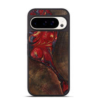 Pixel 9 Wood Phone Case - Linda (Red, 723916)