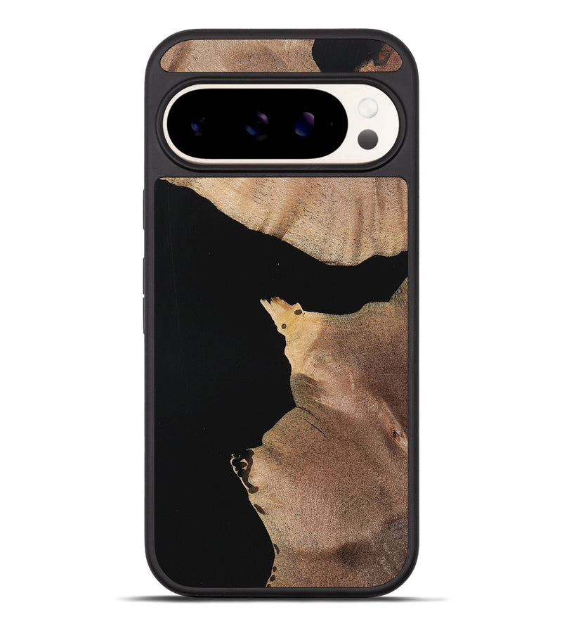 Pixel 9 Pro XL Wood Phone Case - Caitlin (Pure Black, 723922)