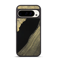 Pixel 9 Pro Wood Phone Case - Dennis (Pure Black, 723924)