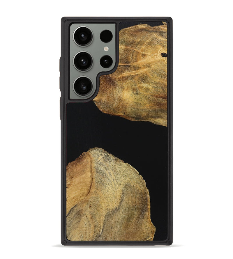 Galaxy S23 Ultra Wood Phone Case - Bill (Pure Black, 723927)