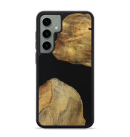 Galaxy S24 Plus Wood Phone Case - Bill (Pure Black, 723927)