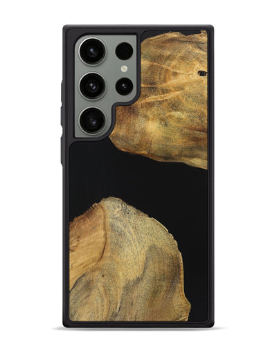 Galaxy S24 Ultra Wood Phone Case - Bill (Pure Black, 723927)