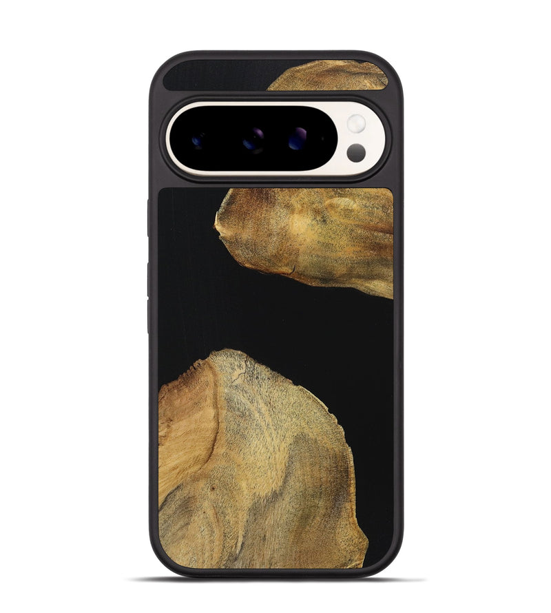 Pixel 9 Wood Phone Case - Bill (Pure Black, 723927)