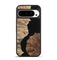 Pixel 9 Pro Wood Phone Case - Cyrus (Pure Black, 723929)