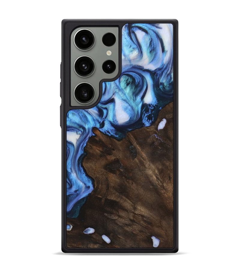 Galaxy S24 Ultra Wood Phone Case - Kaylani (Blue, 723953)