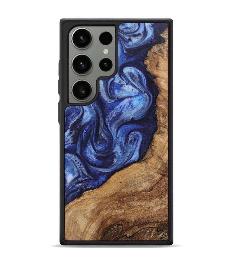 Galaxy S24 Ultra Wood Phone Case - Kali (Blue, 723957)