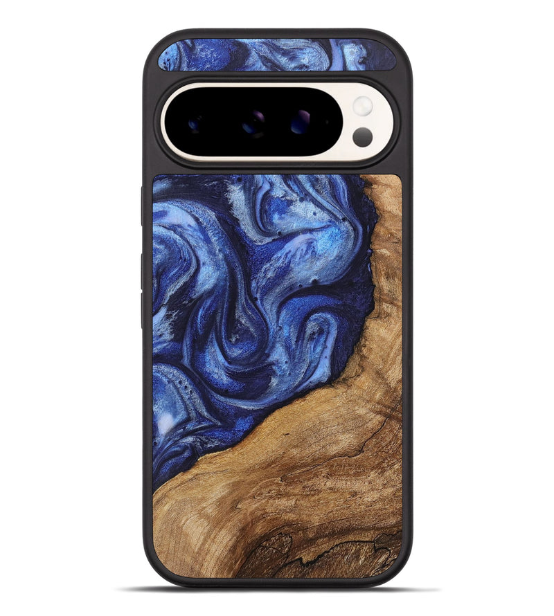 Pixel 9 Pro XL Wood Phone Case - Kali (Blue, 723957)