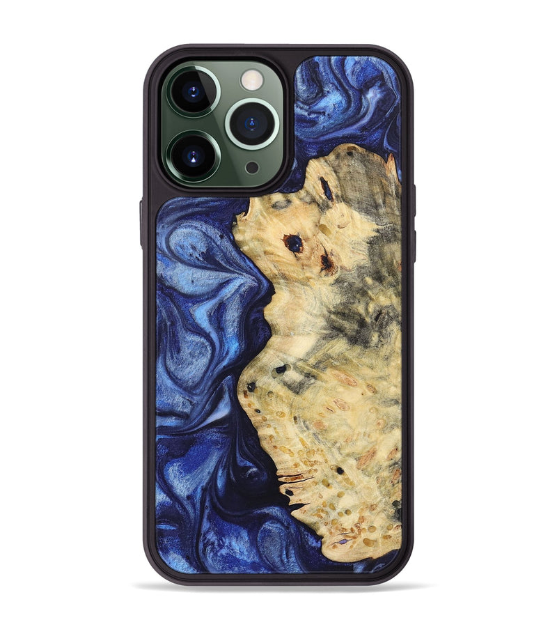 iPhone 13 Pro Max Wood Phone Case - Dora (Blue, 723971)