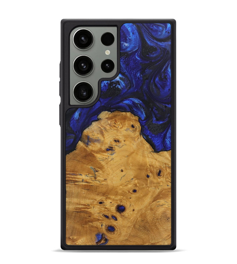 Galaxy S24 Ultra Wood Phone Case - Ora (Blue, 723977)