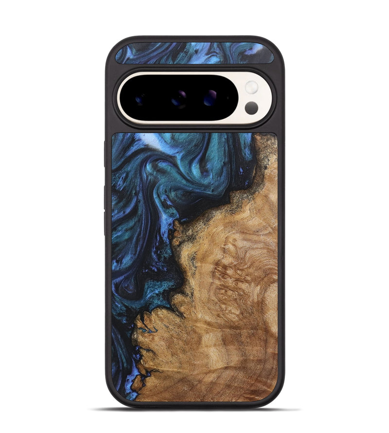 Pixel 9 Wood Phone Case - Ralph (Blue, 723981)