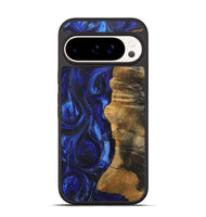 Pixel 9 Pro Wood Phone Case - Kasey (Blue, 723985)