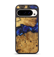 Pixel 9 Pro Wood Phone Case - Deanna (Blue, 723986)