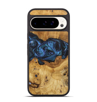 Pixel 9 Wood Phone Case - Diamond (Blue, 723987)