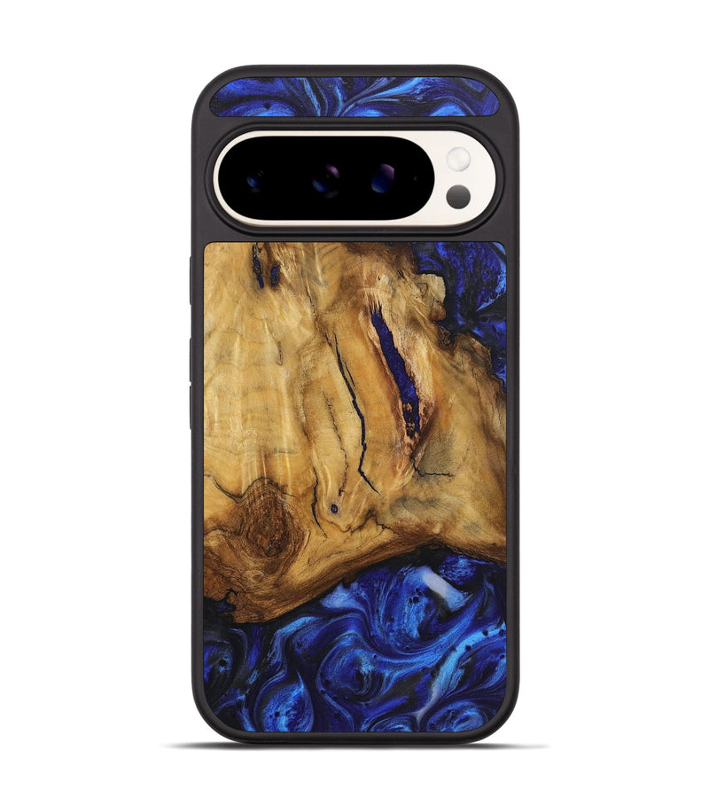 Pixel 9 Wood Phone Case - Sloane (Blue, 723991)