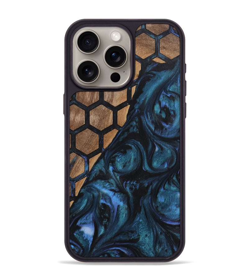 iPhone 15 Pro Max Wood Phone Case - Karter (Pattern, 723994)