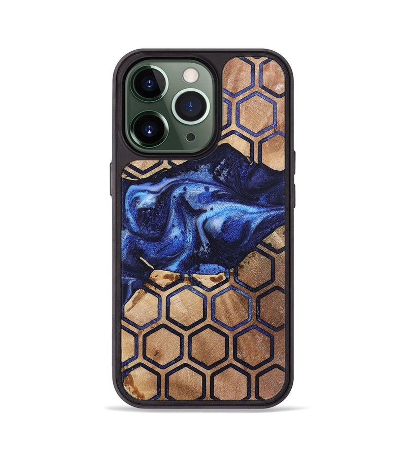 iPhone 13 Pro Wood Phone Case - Teri (Pattern, 724000)