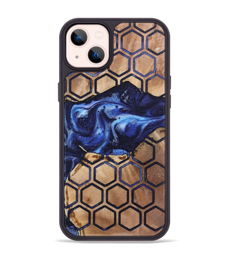 iPhone 14 Plus Wood Phone Case - Teri (Pattern, 724000)