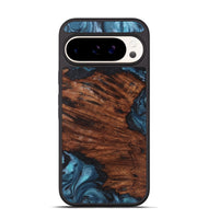 Pixel 9 Wood Phone Case - Grant (Blue, 724031)