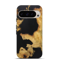 Pixel 9 Wood Live Edge Phone Case - Marlee (Pure Black, 724057)