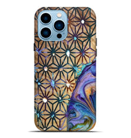 iPhone 14 Pro Max Wood Live Edge Phone Case - Trista (Pattern, 724058)