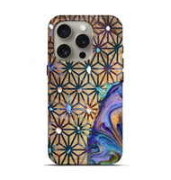 iPhone 16 Pro Wood Live Edge Phone Case - Trista (Pattern, 724058)