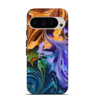 Pixel 9 ResinArt Live Edge Phone Case - Kierra (Blue, 724060)