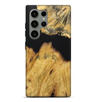 Galaxy S24 Ultra Wood Live Edge Phone Case - Maximus (Pure Black, 724076)