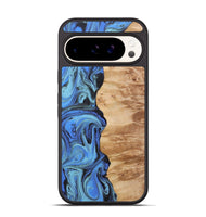 Pixel 9 Pro Wood Phone Case - Ray (Blue, 724107)