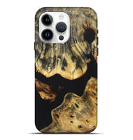 iPhone 15 Pro Max Wood Live Edge Phone Case - Kehlani (Pure Black, 724129)