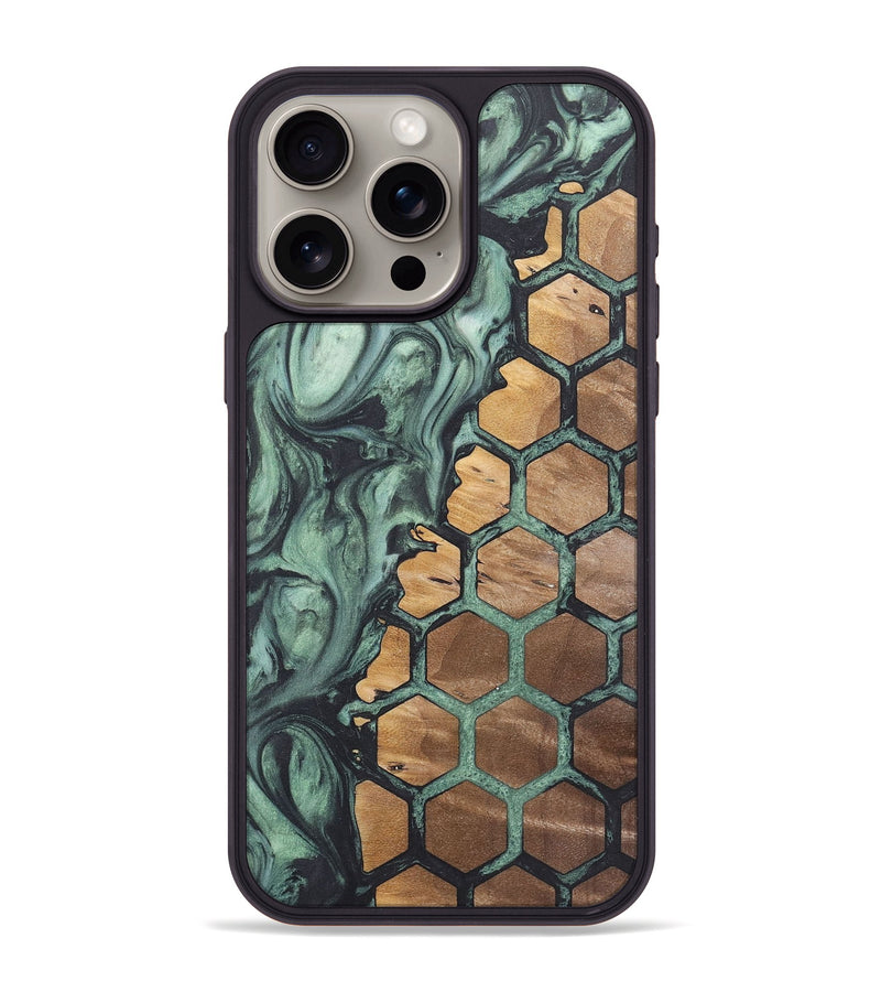 iPhone 15 Pro Max Wood Phone Case - Bertha (Pattern, 724197)