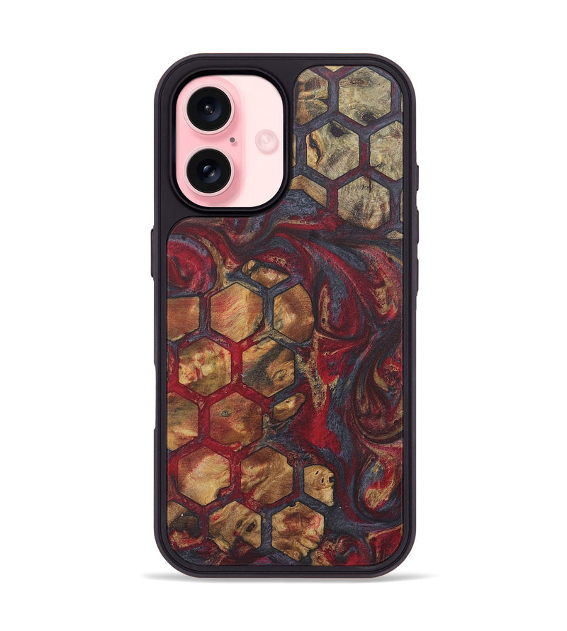 iPhone 16 Wood Phone Case - Aimee (Pattern, 724198)