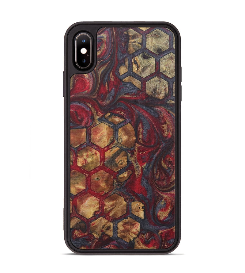 iPhone Xs Max Wood Phone Case - Aimee (Pattern, 724198)