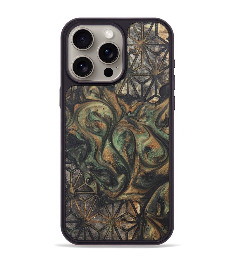 iPhone 15 Pro Max Wood Phone Case - John (Pattern, 724199)