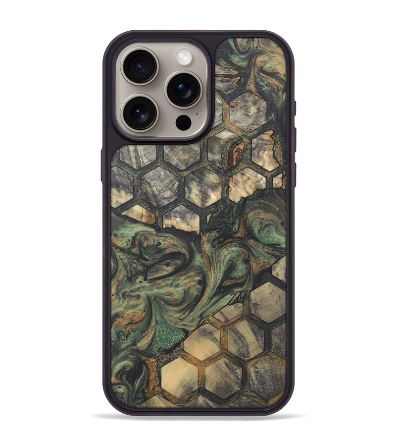 iPhone 15 Pro Max Wood Phone Case - Derrick (Pattern, 724200)