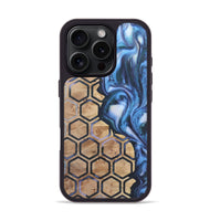 iPhone 16 Pro Wood Phone Case - Mattie (Pattern, 724202)