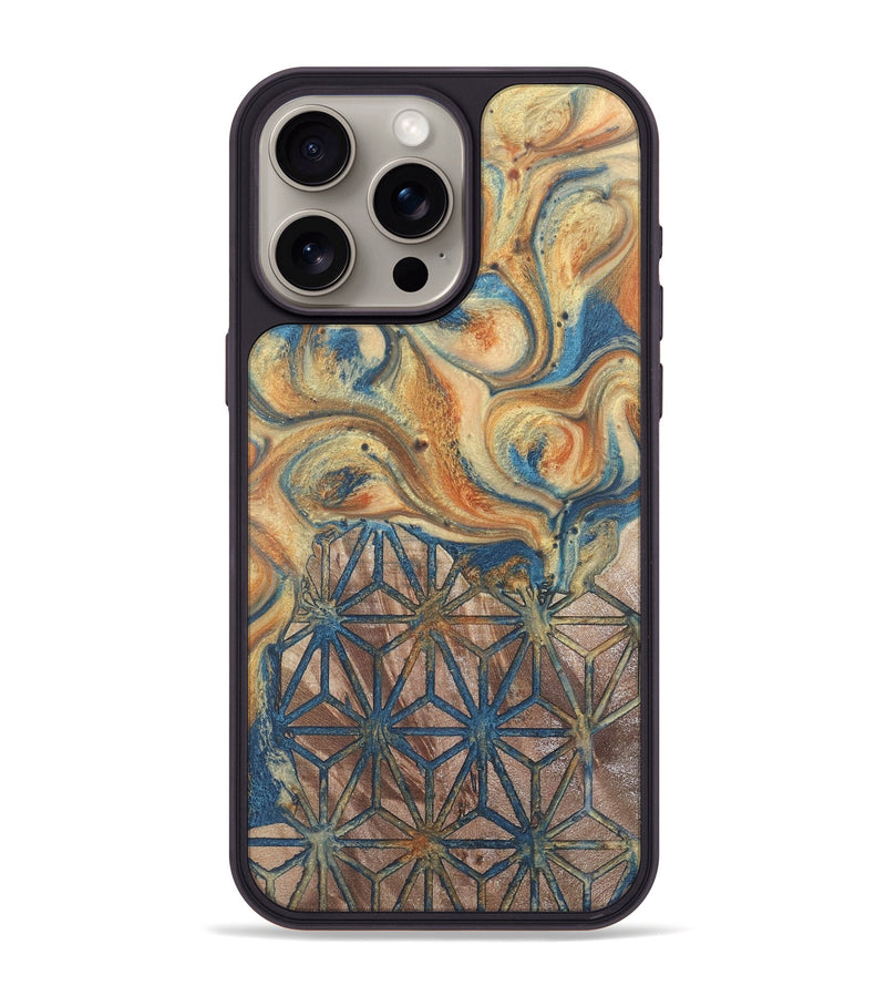 iPhone 15 Pro Max Wood Phone Case - Dustin (Pattern, 724204)