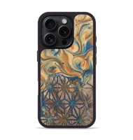 iPhone 16 Pro Wood Phone Case - Dustin (Pattern, 724204)