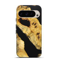 Pixel 9 Wood Live Edge Phone Case - Ryan (Pure Black, 724250)