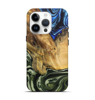 iPhone 15 Pro Wood Live Edge Phone Case - Elijah (Ombre, 724272)