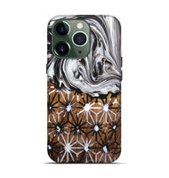 iPhone 13 Pro Wood Live Edge Phone Case - Amiyah (Pattern, 724280)