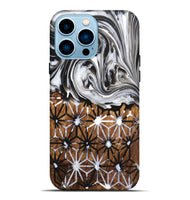 iPhone 14 Pro Max Wood Live Edge Phone Case - Amiyah (Pattern, 724280)