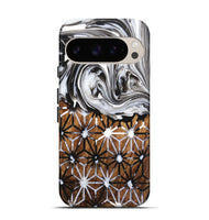 Pixel 9 Wood Live Edge Phone Case - Amiyah (Pattern, 724280)