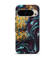 Pixel 9 Wood Live Edge Phone Case - Junior (Pattern, 724281)