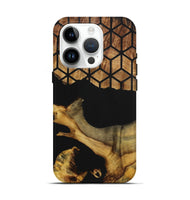 iPhone 15 Pro Wood Live Edge Phone Case - Evangeline (Pattern, 724283)