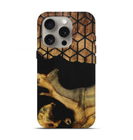 iPhone 16 Pro Wood Live Edge Phone Case - Evangeline (Pattern, 724283)