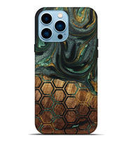 iPhone 14 Pro Max Wood Live Edge Phone Case - Tameka (Pattern, 724284)