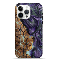 iPhone 15 Pro Max Wood Live Edge Phone Case - Lucille (Pattern, 724287)