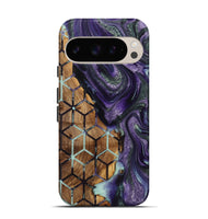 Pixel 9 Wood Live Edge Phone Case - Lucille (Pattern, 724287)