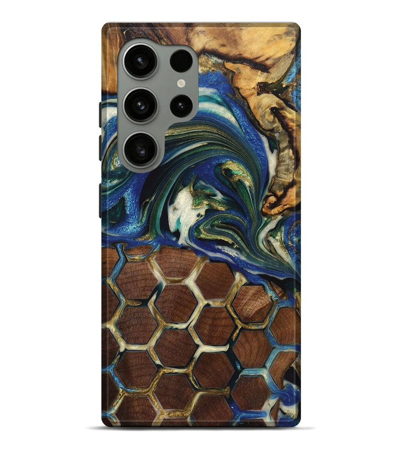 Galaxy S24 Ultra Wood Live Edge Phone Case - Micheal (Pattern, 724288)